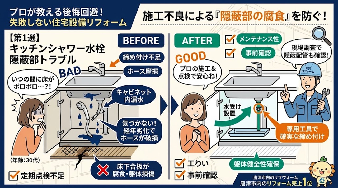 失敗しない住宅設備リフォーム6選｜プロが教える後悔回避のポイント
